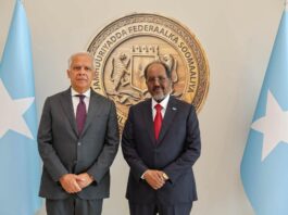 Somali President Meets Italian Interior Minister to Boost Bilateral Cooperation