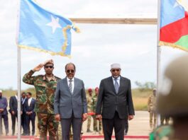 Somali president arrives in Baidoa for South West State leadership inauguration