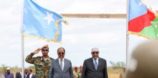 Somali president arrives in Baidoa for South West State leadership inauguration