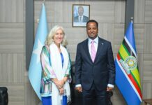 Somali foreign minister bids farewell to departing EU ambassador