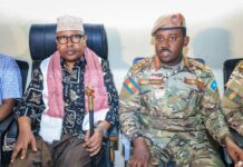 Somali defence minister visits Ceeldheer, urges support for anti-Al-Shabaab operations