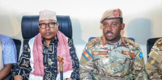 Somali defence minister visits Ceeldheer, urges support for anti-Al-Shabaab operations