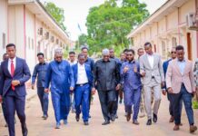 South West State Leader Launches Construction of Presidential Mosque in Baidoa