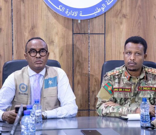 Somalia’s disaster agency and army discuss cooperation on climate-related emergency response