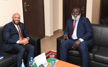 Wakiilka Midowga Afrika iyo Ku-simaha Safiirka Mareykanka oo ka wada hadlay mustaqbalka AUSSOM