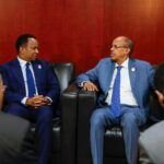 Wasiirka Arrimaha Dibadda Soomaaliya oo kulan la yeeshay Guddoomiyaha Guddiga Midowga Afrika
