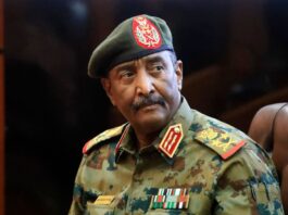 Jeneraal Al-Burhan oo Eritrea kala hadlay xoojinta iskaashiga amniga iyo dagaalka Suudaan