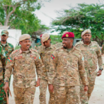 Somali Army Chief Inspects Maslah Military Base