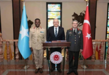 Turkey’s Defence Minister Meets Somali Army Chief in Ankara