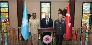 Turkey’s Defence Minister Meets Somali Army Chief in Ankara