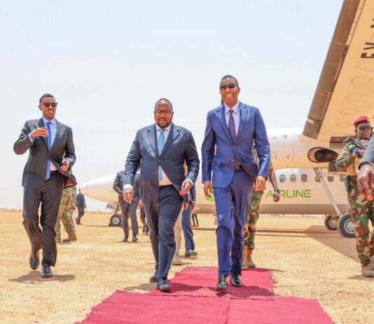 Somali Prime Minister Arrives in Las Anod for Northeastern State Anniversary
