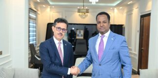 Somalia Receives Credentials of New Algerian Ambassador