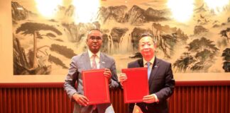 SoDMA, China sign 15 million yuan aid deal