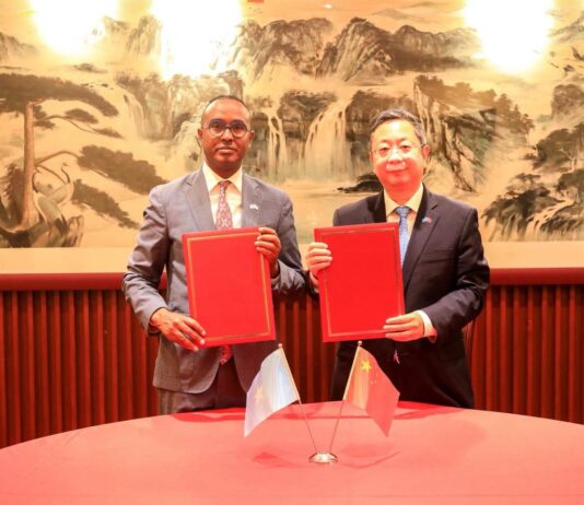 SoDMA, China sign 15 million yuan aid deal
