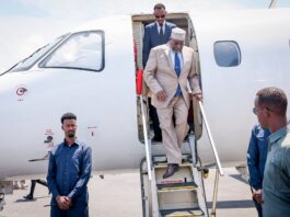 Hoggaamiyaha Koonfur Galbeed oo gaaray Muqdisho