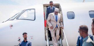 Hoggaamiyaha Koonfur Galbeed oo gaaray Muqdisho