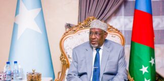Hoggaamiyaha Koonfur Galbeed oo Muqdisho kula kulmay Madaxa Xafiiska Siyaasadda Qaramada Midoobay