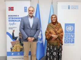 Guddiga Xuquuqul Insaanka Qaranka iyo UNDP oo Ka Wada Hadlay Xoojinta Iskaashiga