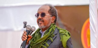 Madaxweyne Xasan Sheekh oo tababar u soo xiray cutubyo ka tirsan Ciidanka Xoogga Dalka