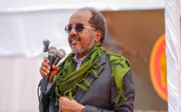 Madaxweyne Xasan Sheekh oo tababar u soo xiray cutubyo ka tirsan Ciidanka Xoogga Dalka