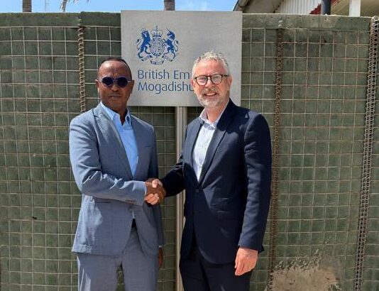 Somalia, UK discuss disaster preparedness and climate risks