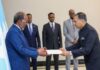 Indian ambassador begins diplomatic mission in Somalia