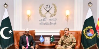 Pakistan pledges continued support for Somalia’s security forces