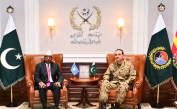 Pakistan oo Soomaaliya ka caawinaysa dib-u-dhiska iyo tayeynta Ciidanka