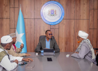 Somalia disaster agency chief meets religious leaders over flood preparedness