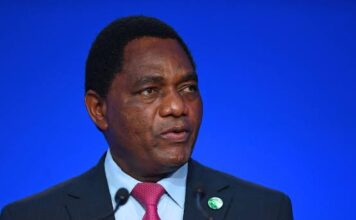 Madaxweynaha Zambia oo hoggaanka ku haya natiijooyinka hordhaca ah ee doorashada