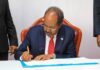 Somalia president signs law approving African free trade pact