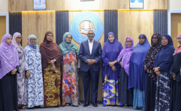 Guddoomiyaha Aqalka Sare oo qaabilay Guddoonka Golaha Haweenka Qaranka Soomaaliyeed