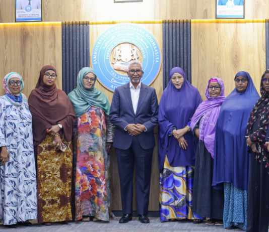 Somali Senate Speaker meets National Women’s Council leadership
