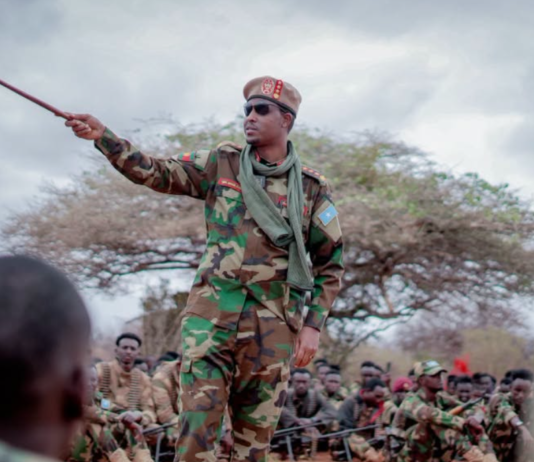 Somali army commander visits Gedo to assess security operations