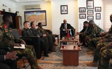Taliyaha Ciidanka Xoogga Dalka oo Booqday Safaaradda Soomaaliya ee Ankara