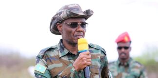 Laftagareen office says his forces carried out security operation in Baidoa