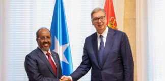 Somalia, Serbia Presidents Discuss Stronger Security and Economic Ties