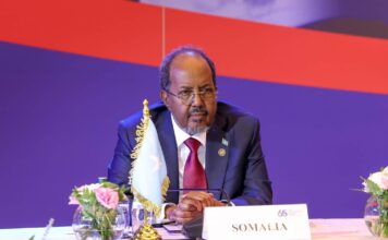 Madaxweyne Xasan Sheekh oo khudbad ka jeediyay Shirka Dalalka Dhex-dhexaadka ah