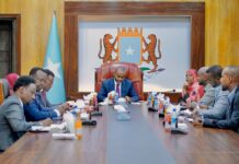 Guddoomiyaha Golaha Shacabka oo Kulan la Qaatay Guddiga Madaxa Bannaan ee Xuquuqul Insaanka