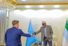 Jubaland officials meet Swedish and UNICEF delegation in Kismayo