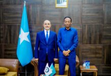 Wasiir Ku-xigeenka Arrimaha Dibadda oo Sagootiyay Agaasimaha Guud ee OIC ee Soomaaliya