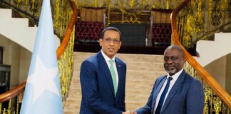 Danjiraha Soomaaliya ee Kenya oo Qaabilay Wakiilka WHO ee Soomaaliya