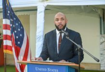 Somalia foreign minister attends farewell for US acting ambassador
