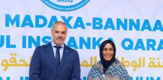 Guddiga Xuquuqul Insaanka Qaranka iyo UNDP oo ka wada hadlay xoojinta iskaashiga