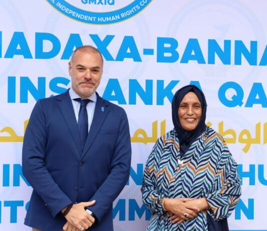 Guddiga Xuquuqul Insaanka Qaranka iyo UNDP oo ka wada hadlay xoojinta iskaashiga