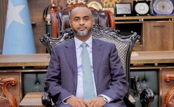 Guddoomiyaha Golaha Shacabka oo qaabilay safiirka cusub ee Midowga Yurub u fadhiya Soomaaliya