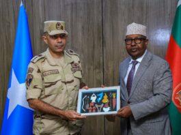 Wasiirka Gaashaandhigga oo Qaabilay Wafdi Saraakiil Ciidan ah oo ka Socday Masar