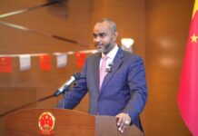 Somalia Parliament Speaker Attends China’s 77th National Day Celebration in Mogadishu