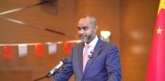 Somalia Parliament Speaker Attends China’s 77th National Day Celebration in Mogadishu