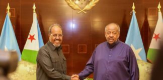 Somali, Djibouti presidents discuss security and regional stability
